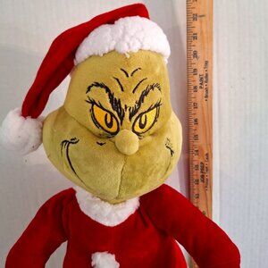 Christmas Grinch Standing Plush Greeter 23 inches Tall New with Tag